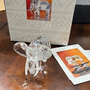 Swarovski Crystal Elephant